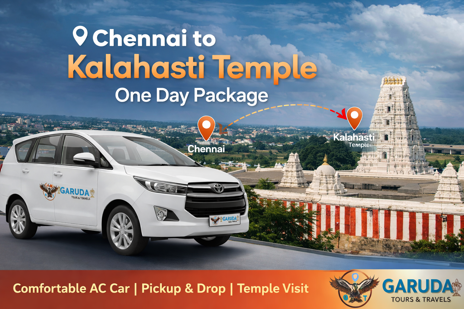 Chennai to Kalahasti Temple One Day Package