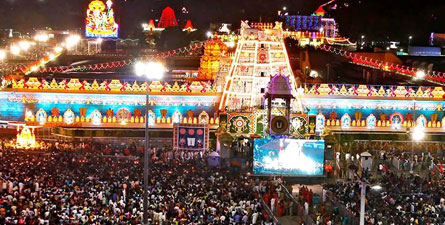 Tirupati Balaji Temple two days tour