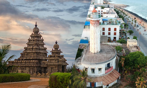 Chennai - Mamallapuram & Pondicherry